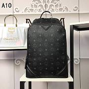 MCM Backpack Black A1036 Size 30x41x18cm - 1