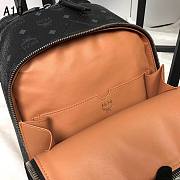 MCM Backpack Black A1036 Size 30x41x18cm - 6