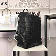 MCM Backpack Black A1036 Size 30x41x18cm - 5