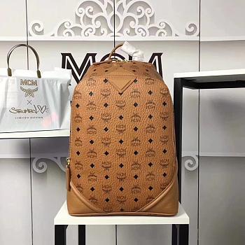 MCM Backpack Brown A1036 Size 30x41x18cm