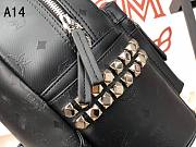 MCM Stark Backpack In Black 33x27x13CM - 2
