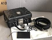 MCM tote Bags Black A1034 Size 19x14x8cm - 3