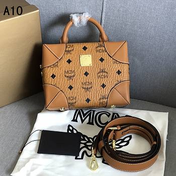 MCM tote Bags Brown A1034 Size 19x14x8cm