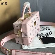 MCM tote Bags Pink A1034 Size 19x14x8cm - 3