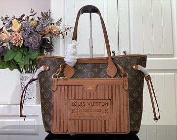 LV NEVERFULL M12061 Brown Size 32x27x14cm