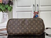 LV NEVERFULL M12061 Brown Size 32x27x14cm - 3