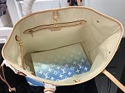 LV NEVERFULL M45680 Blue Size 31x28x14cm - 5