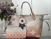 LV NEVERFULL M45680 Peach Size 31x28x14cm - 3