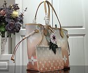 LV NEVERFULL M45680 Peach Size 31x28x14cm - 2
