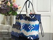 LV NEVERFULL MM M45128 BLUE Size 31x28.5x17cm - 6