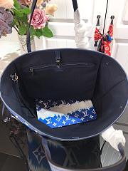 LV NEVERFULL MM M45128 BLUE Size 31x28.5x17cm - 4