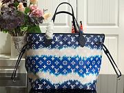 LV NEVERFULL MM M45128 BLUE Size 31x28.5x17cm - 2