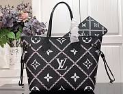 LV NEVERFULL MM M46040 BLACK Size 31x28x14cm - 2