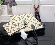 LV NEVERFULL MM M46040 CREAM Size 31x28x14cm - 4
