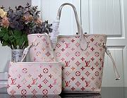 LV NEVERFULL PINK M47080 Size31x28x14cm - 1