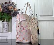 LV NEVERFULL PINK M47080 Size31x28x14cm - 6