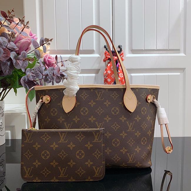 LV NEVERFULL PM M41000 03 Size 29x21x12cm - 1