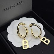Balenciaga Earrings Gold 137 - 1