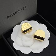Balenciaga Earrings Gold 142 - 5