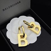 Balenciaga Earrings Gold 144 - 1