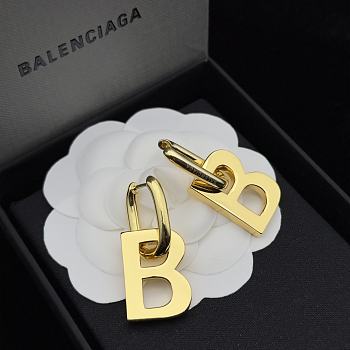 Balenciaga Earrings Gold 144