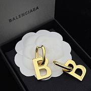 Balenciaga Earrings Gold 144 - 3