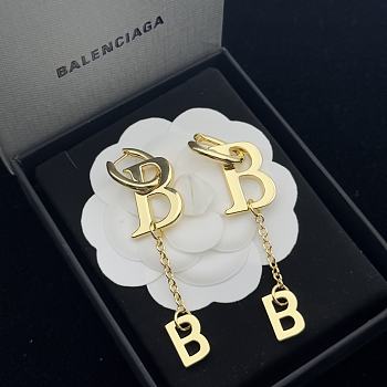 Balenciaga Earrings Gold 209