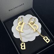 Balenciaga Earrings Gold 209 - 4