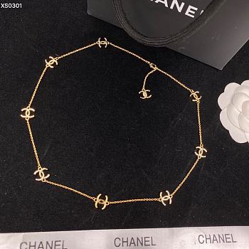 Chanel Necklace Gold 235