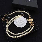 Chanel Necklace Gold Pearl 11 - 6
