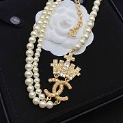 Chanel Necklace Gold Pearl 11 - 2