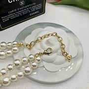 Chanel Necklace Gold Pearl 12 - 2