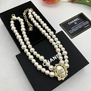 Chanel Necklace Gold Pearl 12 - 3
