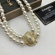 Chanel Necklace Gold Pearl 12 - 4