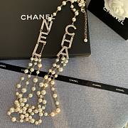 Chanel Necklace Gold Pearl 63 - 3