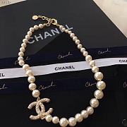 Chanel Necklace Gold Pearl 74 - 6
