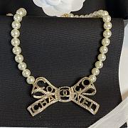 Chanel Necklace Gold Pearl 85 - 4
