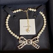 Chanel Necklace Gold Pearl 85 - 3