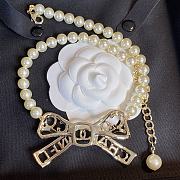 Chanel Necklace Gold Pearl 85 - 2