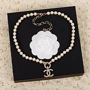 Chanel Necklace Gold Pearl 95 - 2