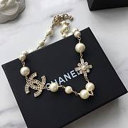 Chanel Necklace Gold Pearl 176 - 1