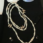 Chanel Necklace Gold Pearl 250 - 4