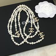Chanel Necklace Gold Pearl 250 - 3