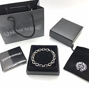 Crow Heart Bracelet Silver 419 - 3