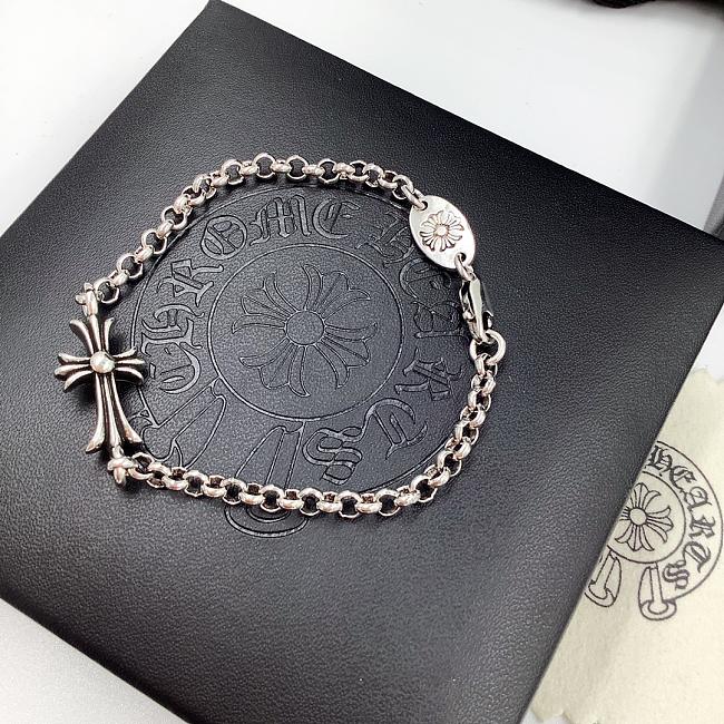 Crow Heart Bracelet Silver 438 - 1