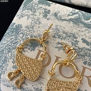 Dior Earrings Gold Bag 200 - 4