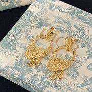 Dior Earrings Gold Bag 200 - 3