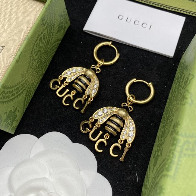 Gucci Earrings Gold 266 - 1