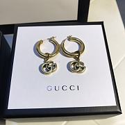 Gucci Earrings Gold 308 - 6