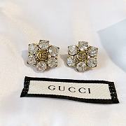Gucci Earrings Gold Flower 300 - 2
